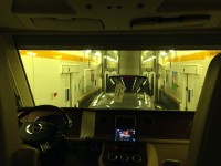Our first Channel crossing by Eurotunnel. A great experience; easy, quick, no fuss. Much better than the ferry for Calais crossings.