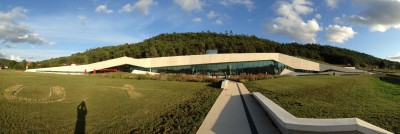 Stunning Lascaux IV architecture.
