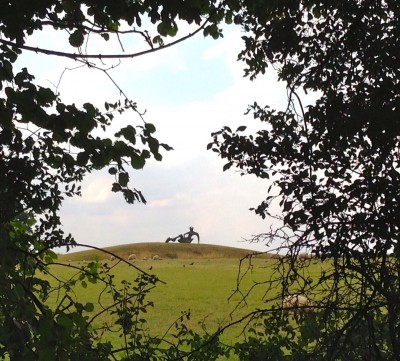 "Large Reclining Figure", Henry Moore, 1984